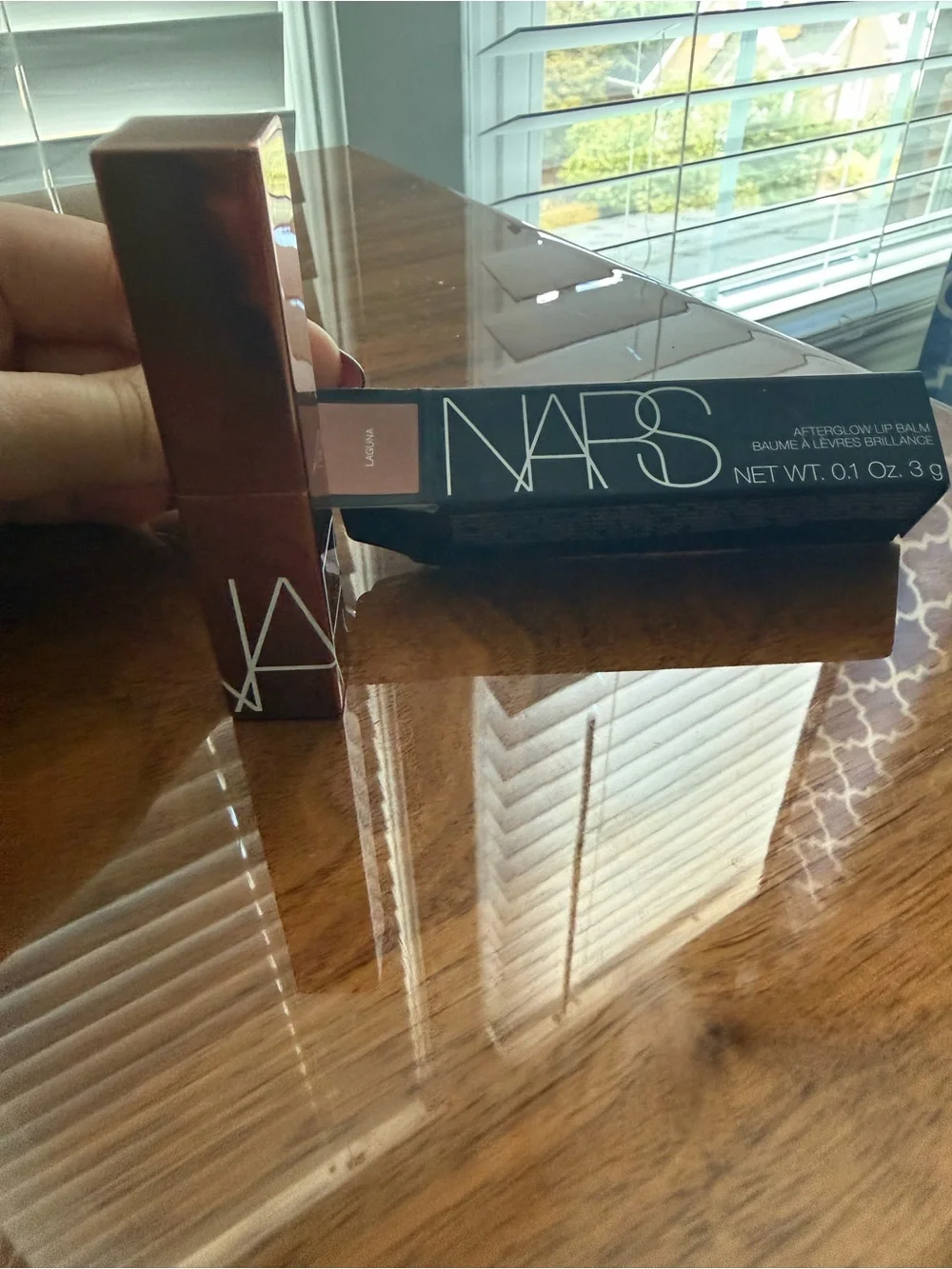 New! NARS afterglow lip balm — Laguna